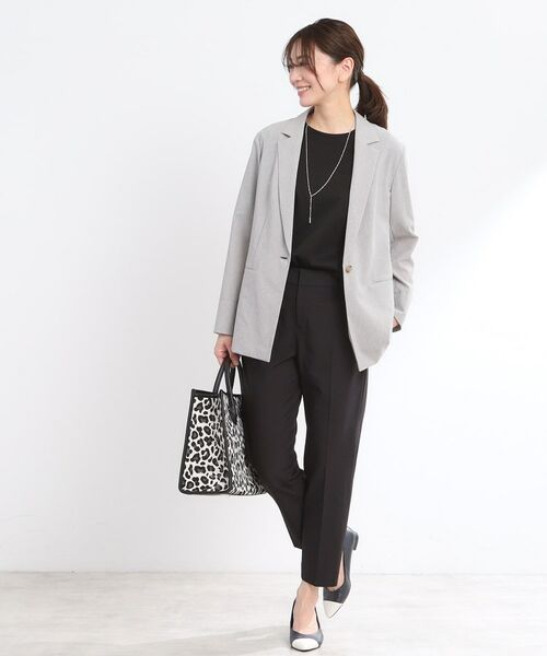 Reflect / リフレクト テーラードジャケット | 【マシンウォッシュ可/セットアップ可/通勤におすすめ】ドライタッチジャケット | 詳細15