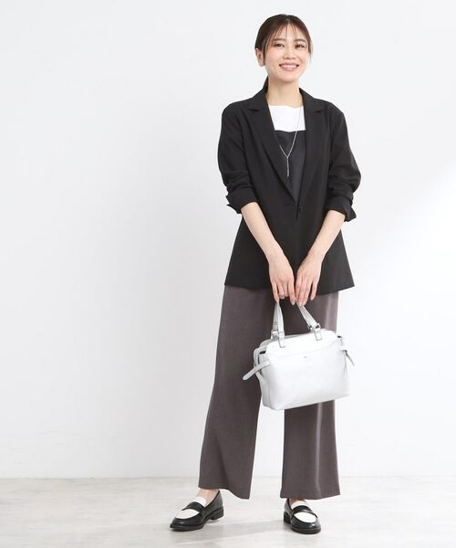 Reflect / リフレクト テーラードジャケット | 【マシンウォッシュ可/セットアップ可/通勤におすすめ】ドライタッチジャケット | 詳細20