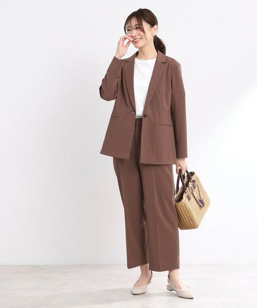 Reflect / リフレクト テーラードジャケット | 【マシンウォッシュ可/セットアップ可/通勤におすすめ】ドライタッチジャケット | 詳細23