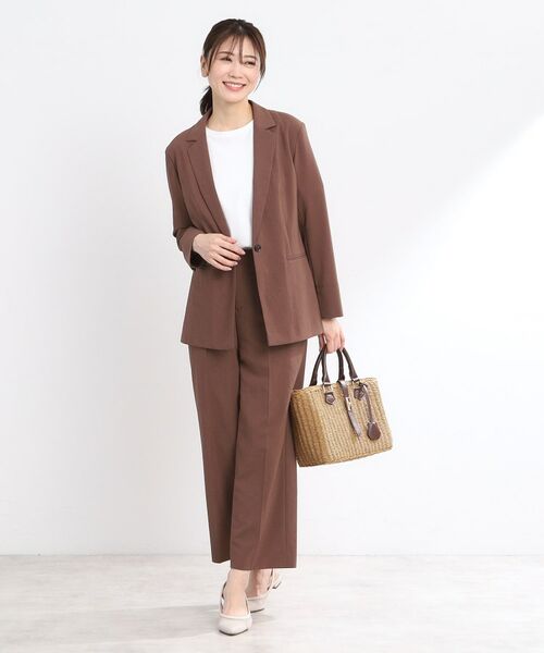 Reflect / リフレクト テーラードジャケット | 【マシンウォッシュ可/セットアップ可/通勤におすすめ】ドライタッチジャケット | 詳細24