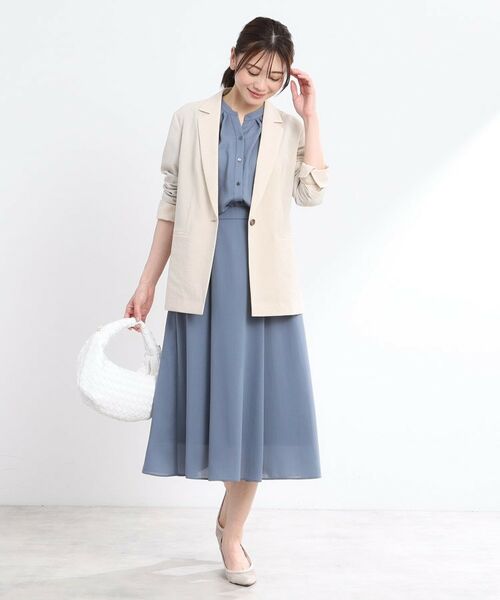 Reflect / リフレクト テーラードジャケット | 【マシンウォッシュ可/セットアップ可/通勤におすすめ】ドライタッチジャケット | 詳細27