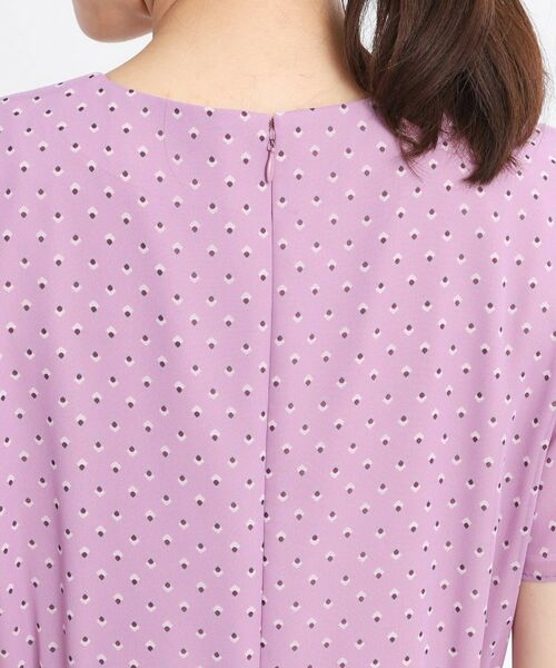 Reflect / リフレクト ミニ丈・ひざ丈ワンピース | 【夏SALE/WEB先行カラーあり/マシンウォッシュ可】コツキ幾何柄ワンピース | 詳細26