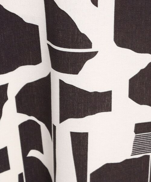 Reflect / リフレクト ロング・マキシ丈ワンピース | 【WEB先行カラーあり／マシンウォッシュ可】幾何モチーフプリントワンピース | 詳細6