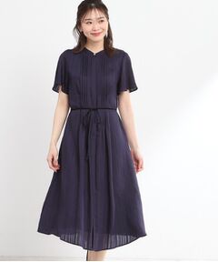 Reflect / リフレクト ミニ丈・ひざ丈ワンピース | 【夏SALE／手洗い可】シャドーボーダーワンピース