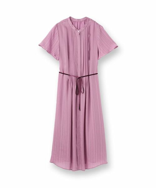 Reflect / リフレクト ミニ丈・ひざ丈ワンピース | 【夏SALE/手洗い可】シャドーボーダーワンピース | 詳細18