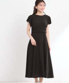 Reflect / リフレクト ロング・マキシ丈ワンピース | 【R‐QUALITY／手洗い可】ドレープシルエットワンピース