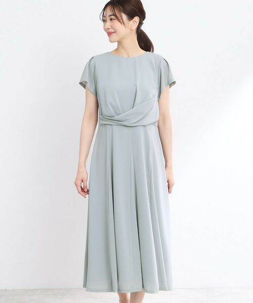 Reflect / リフレクト ロング・マキシ丈ワンピース | 【R‐QUALITY/手洗い可】ドレープシルエットワンピース | 詳細13