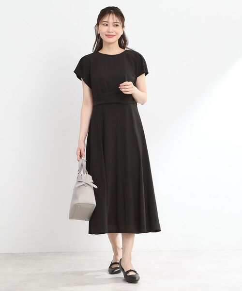 Reflect / リフレクト ロング・マキシ丈ワンピース | 【R‐QUALITY/手洗い可】ドレープシルエットワンピース | 詳細4