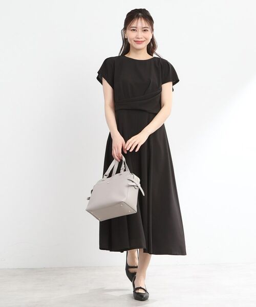 Reflect / リフレクト ロング・マキシ丈ワンピース | 【R‐QUALITY/手洗い可】ドレープシルエットワンピース | 詳細5