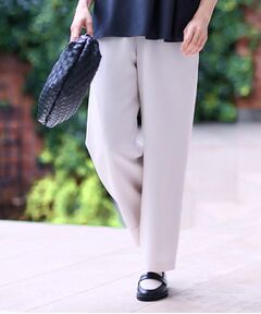 Reflect / リフレクト パンツ | 【マシンウォッシュ可／ウエスト総ゴム】すっきり見えワイドシルエットパンツ