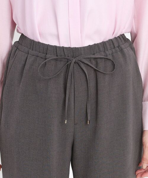 Reflect / リフレクト パンツ | 【マシンウォッシュ可／ウエスト総ゴム】すっきり見えワイドシルエットパンツ | 詳細30