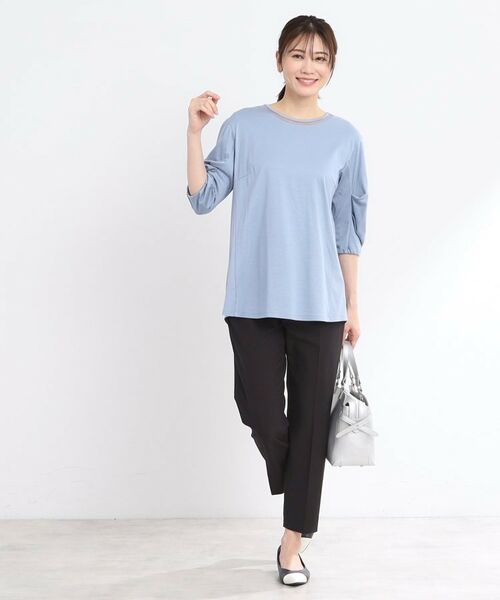 Reflect / リフレクト ショート・ハーフ・半端丈パンツ | 【WEB先行カラーあり／私のパンツ／撥水／マシンウォッシュ可／雨の日も安心】ベーシックパンツ | 詳細10