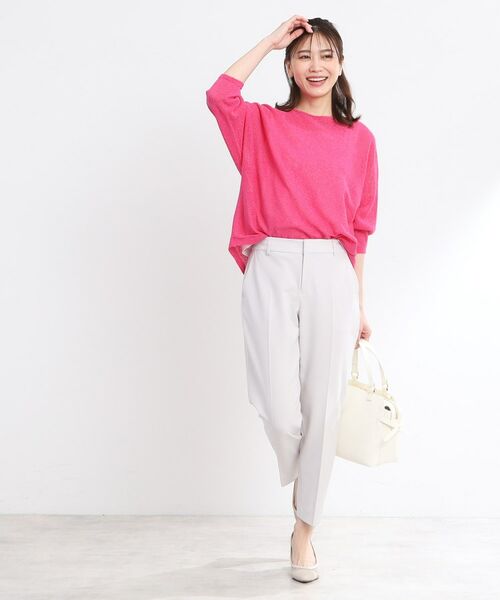 Reflect / リフレクト ショート・ハーフ・半端丈パンツ | 【WEB先行カラーあり／私のパンツ／撥水／マシンウォッシュ可／雨の日も安心】ベーシックパンツ | 詳細18