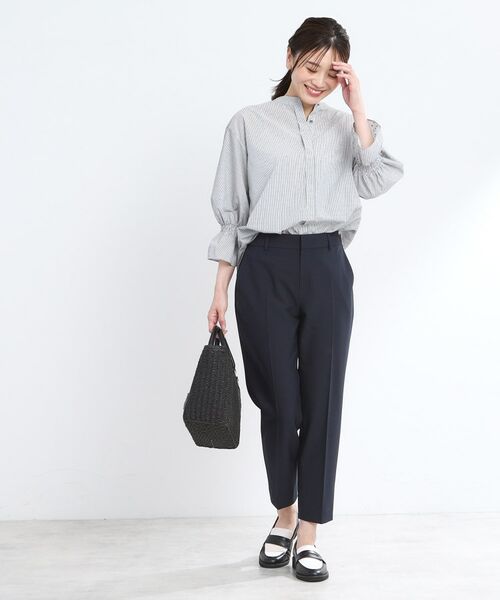 Reflect / リフレクト ショート・ハーフ・半端丈パンツ | 【WEB先行カラーあり／私のパンツ／撥水／マシンウォッシュ可／雨の日も安心】ベーシックパンツ | 詳細22