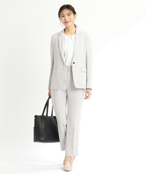 Reflect / リフレクト パンツ | 【洗える/セットアップ可/通勤におすすめ】ライティストレッチパンツ | 詳細1