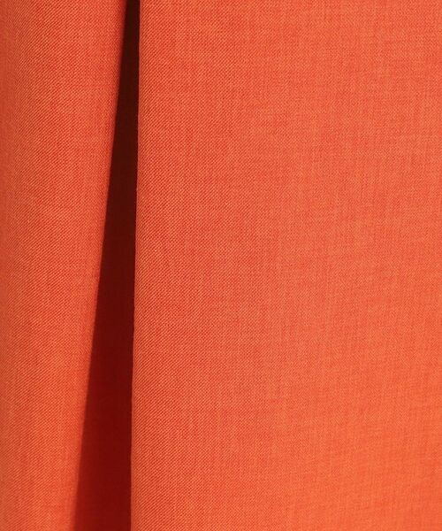 Reflect / リフレクト ショート・ハーフ・半端丈パンツ | 【洗える】タックスカート風ワイドパンツ | 詳細15