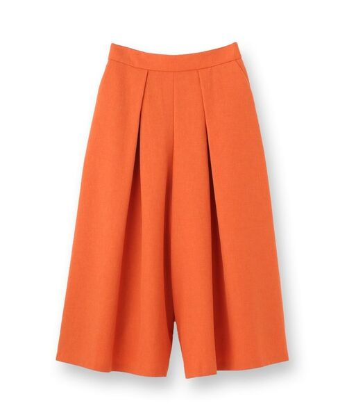 Reflect / リフレクト ショート・ハーフ・半端丈パンツ | 【洗える】タックスカート風ワイドパンツ | 詳細20