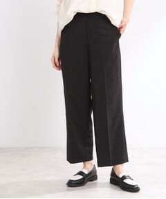 Reflect / リフレクト ショート・ハーフ・半端丈パンツ | 【マシンウォッシュ可／セットアップ可／通勤におすすめ】ドライタッチストレートパンツ