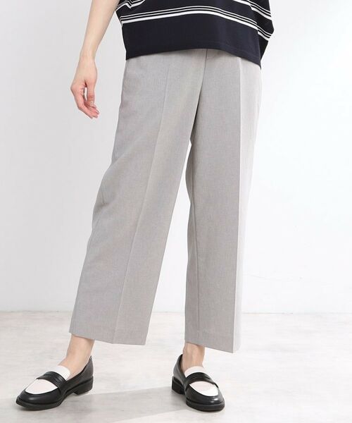 Reflect / リフレクト ショート・ハーフ・半端丈パンツ | 【マシンウォッシュ可／セットアップ可／通勤におすすめ】ドライタッチストレートパンツ | 詳細11