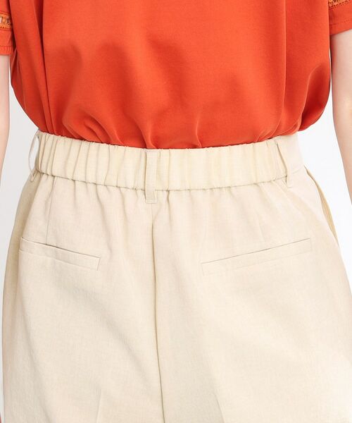 Reflect / リフレクト ショート・ハーフ・半端丈パンツ | 【マシンウォッシュ可／セットアップ可／通勤におすすめ】ドライタッチストレートパンツ | 詳細30