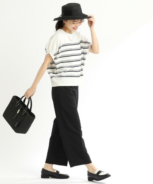 Reflect / リフレクト ショート・ハーフ・半端丈パンツ | 【マシンウォッシュ可／セットアップ可／通勤におすすめ】ドライタッチストレートパンツ | 詳細8