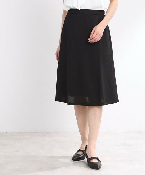 Reflect / リフレクト ミニ・ひざ丈スカート | 【匠シリーズ／洗える】匠ソフトフレアスカート | 詳細12
