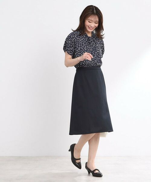 Reflect / リフレクト ミニ・ひざ丈スカート | 【匠シリーズ／洗える】匠ソフトフレアスカート | 詳細18