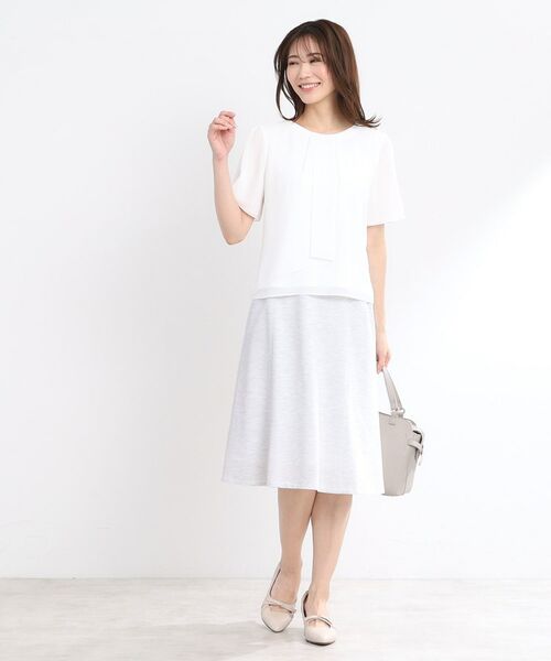 Reflect / リフレクト ミニ・ひざ丈スカート | 【匠シリーズ／洗える】匠ソフトフレアスカート | 詳細6