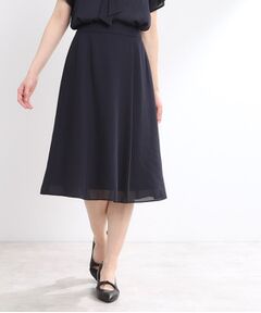 Reflect / リフレクト ミニ・ひざ丈スカート | 【夏SALE／マシンウォッシュ可／セットアップ可】Aラインスカート