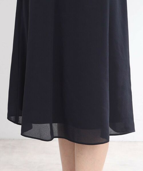 Reflect / リフレクト ミニ・ひざ丈スカート | 【夏SALE/マシンウォッシュ可/セットアップ可】Aラインスカート | 詳細12