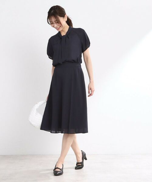 Reflect / リフレクト ミニ・ひざ丈スカート | 【夏SALE/マシンウォッシュ可/セットアップ可】Aラインスカート | 詳細2