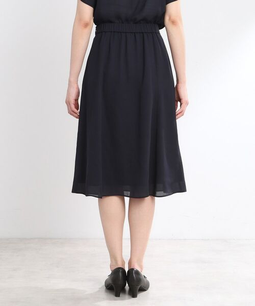 Reflect / リフレクト ミニ・ひざ丈スカート | 【夏SALE/マシンウォッシュ可/セットアップ可】Aラインスカート | 詳細8