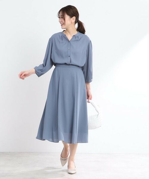 Reflect / リフレクト ロング・マキシ丈スカート | 【マシンウォッシュ可/ウエスト総ゴム/セットアップ可】エアリーロングスカート | 詳細12