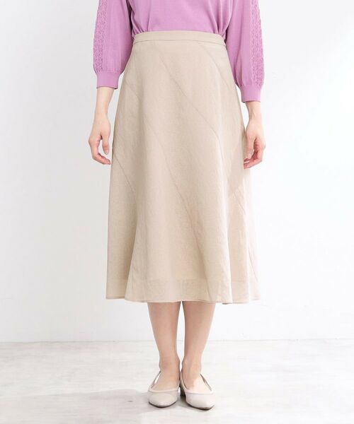 Reflect / リフレクト スカート | 【手洗い可】シアーガーゼフレアスカート | 詳細11