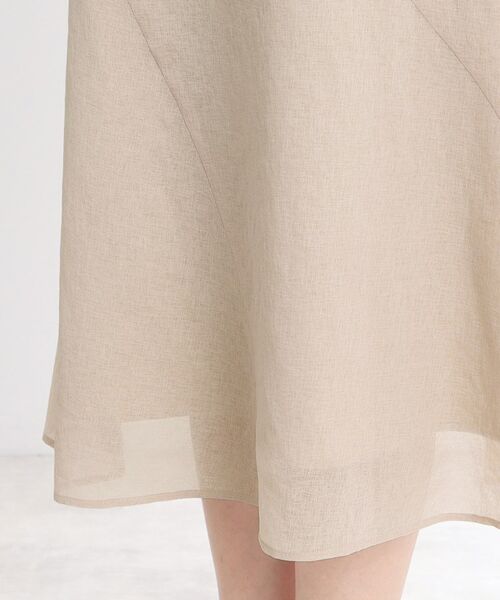 Reflect / リフレクト スカート | 【手洗い可】シアーガーゼフレアスカート | 詳細18