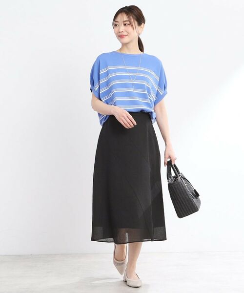 Reflect / リフレクト スカート | 【手洗い可】シアーガーゼフレアスカート | 詳細2