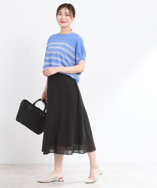 Reflect / リフレクト スカート | 【手洗い可】シアーガーゼフレアスカート | 詳細3