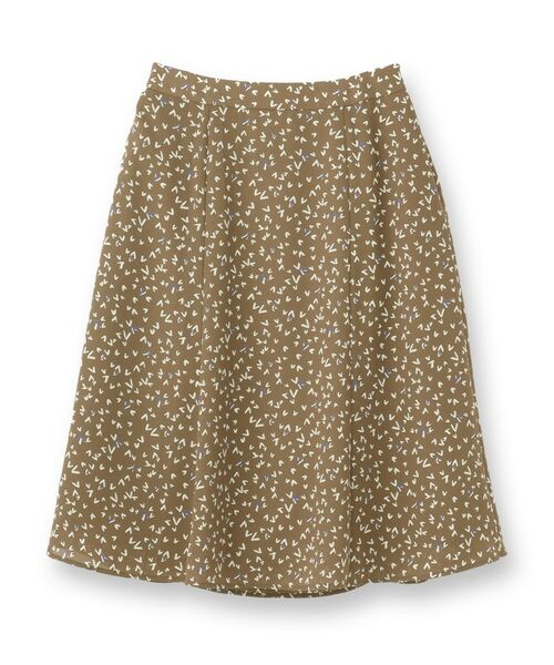 Reflect / リフレクト ミニ・ひざ丈スカート | 【マシンウォッシュ可/セットアップ可】Aラインプリントスカート | 詳細14