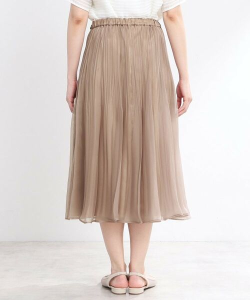 Reflect / リフレクト ロング・マキシ丈スカート | 【R‐QUALITY/手洗い可】シアープリーツスカート | 詳細15