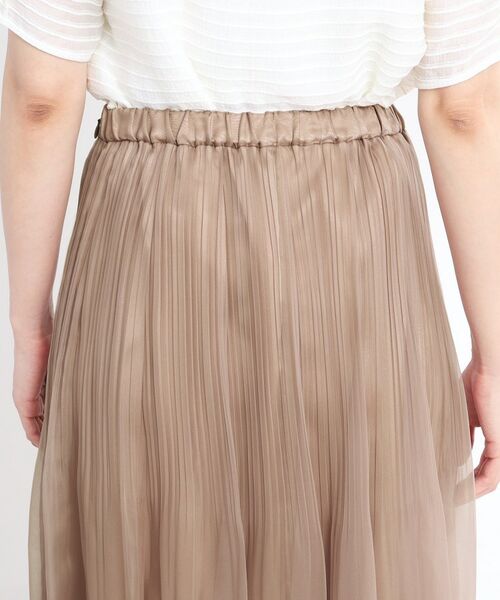 Reflect / リフレクト ロング・マキシ丈スカート | 【R‐QUALITY/手洗い可】シアープリーツスカート | 詳細17