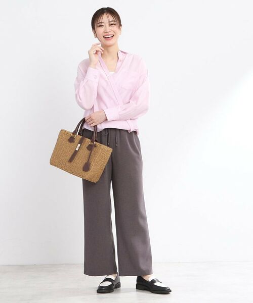 Reflect / リフレクト シャツ・ブラウス | 【マシンウォッシュ可】3WAYシアーシャツブラウス | 詳細11