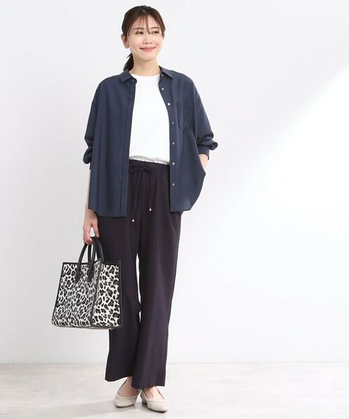 Reflect / リフレクト シャツ・ブラウス | 【マシンウォッシュ可】3WAYシアーシャツブラウス | 詳細14