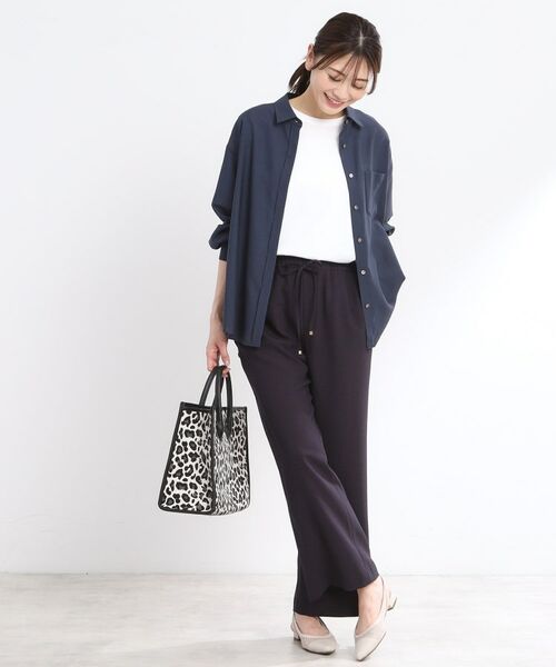 Reflect / リフレクト シャツ・ブラウス | 【マシンウォッシュ可】3WAYシアーシャツブラウス | 詳細15