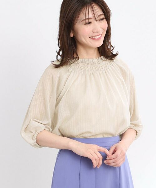 Reflect / リフレクト シャツ・ブラウス | 【洗える】シャーリングデザインブラウス | 詳細13