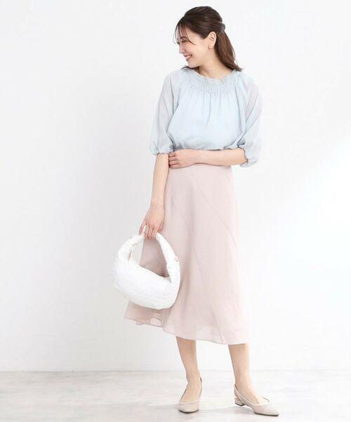 Reflect / リフレクト シャツ・ブラウス | 【洗える】シャーリングデザインブラウス | 詳細23