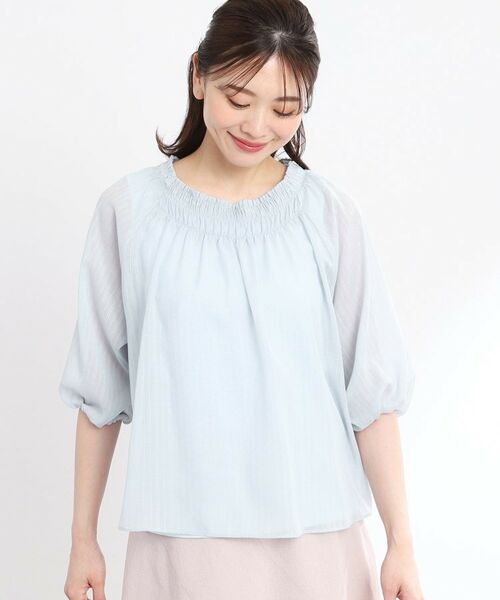 Reflect / リフレクト シャツ・ブラウス | 【洗える】シャーリングデザインブラウス | 詳細27