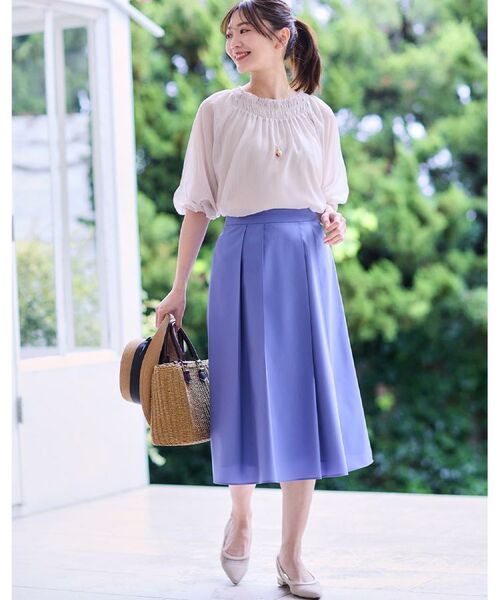 Reflect / リフレクト シャツ・ブラウス | 【洗える】シャーリングデザインブラウス | 詳細3