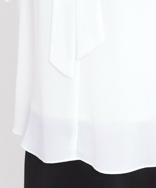 Reflect / リフレクト シャツ・ブラウス | 【夏SALE／接触冷感／マシンウォッシュ可／吸水速乾／セットアップ可】ボウタイブラウス | 詳細17