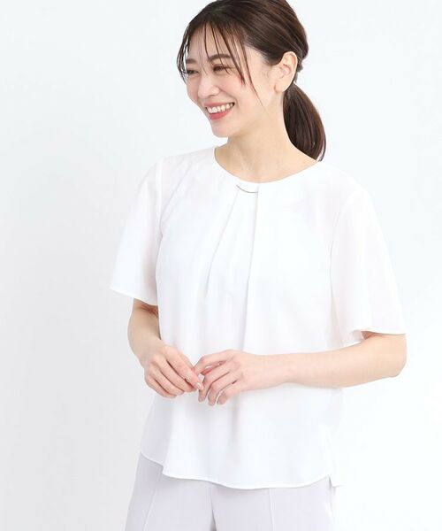 Reflect / リフレクト シャツ・ブラウス | 【洗える】タックディティールブラウス | 詳細3