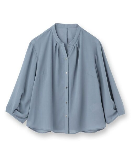 Reflect / リフレクト シャツ・ブラウス | 【マシンウォッシュ可/セットアップ可】スリーブディティールブラウス | 詳細18